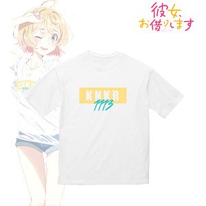 TV Animation [Rent-A-Girlfriend] [Especially Illustrated] Mami Nanami Beach Date Ver. Wear Big Silhouette T-Shirt Unisex L (Anime Toy)