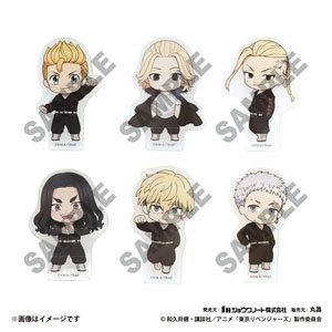 Tokyo Revengers Acrylic Badge Collection (Set of 6) (Anime Toy)