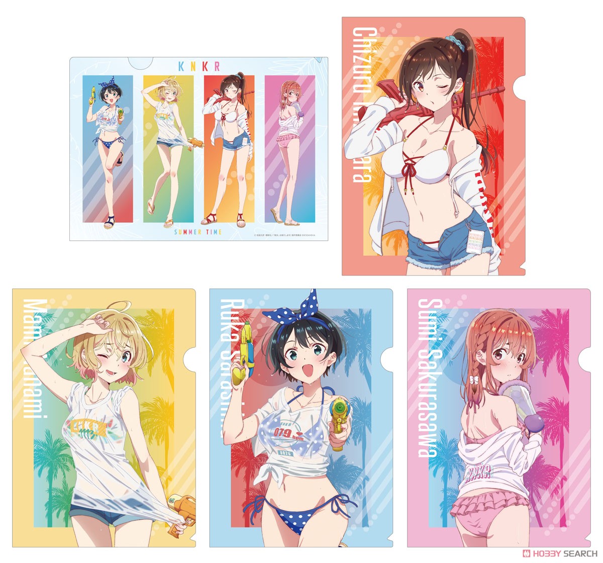 TV Animation [Rent-A-Girlfriend] [Especially Illustrated] Mami Nanami Beach Date Ver Clear File (Anime Toy) Other picture1