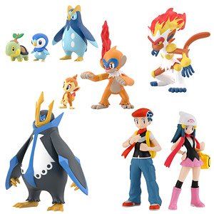 Pokemon Scale World Sinnoh (Set of 10) (Shokugan)