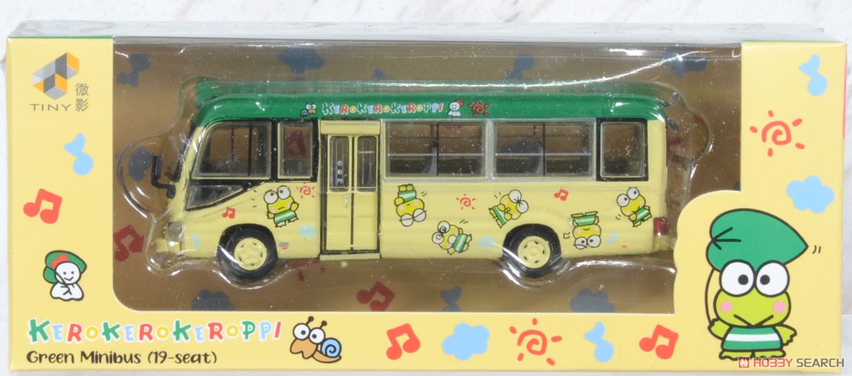 Tiny City Toyota Coaster Kerokerokeroppi Mini Bus (Diecast Car) Package1