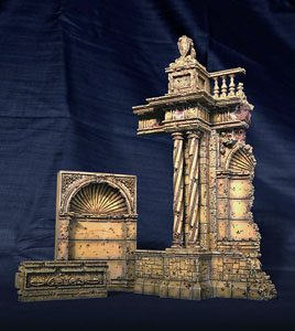 European Theatre Ruins VIII (Plastic model)