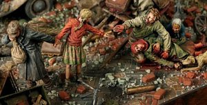 European Refugees (Set of 5) (Plastic model)