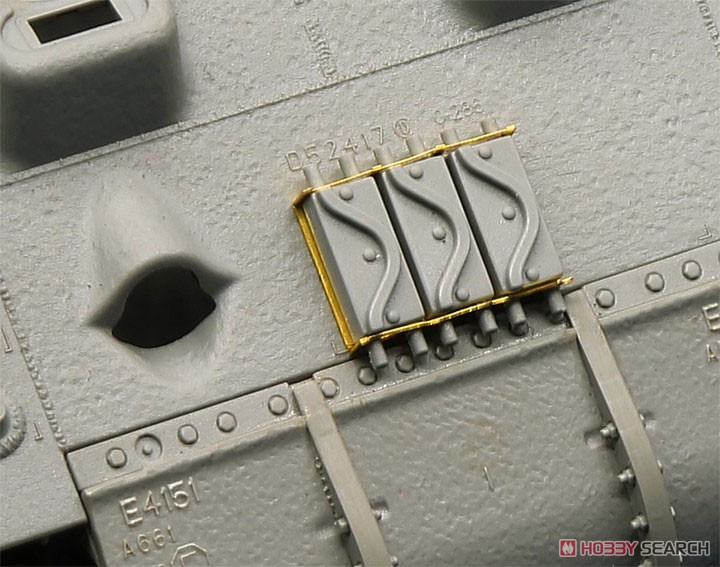Photo-Etched Parts for British Sherman VC Firefly Glove Box and Tools (Plastic model) Other picture3