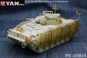 Photo-Etched Parts for British FV510 Warrior Tes(H) Aifv (Simple Assembly Version) (for Meng SS-017) (Plastic model)