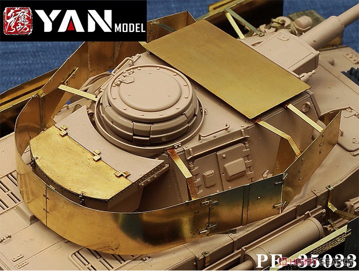 Photo-Etched Parts for Pz.Kpfw.IV Ausf.H (for RFM RM-5046) (Plastic model) Other picture4