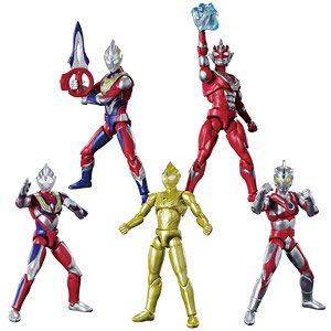 Cho-Do Alpha Ultraman (Set of 10) (Shokugan)