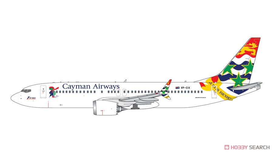 Cayman Airways B737 MAX 8 VP-CIX (Pre-built Aircraft) Other picture1
