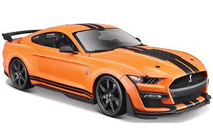 マスタング シェルビー GT500 オレンジ (ミニカー)