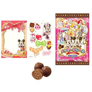 Disney/Message Seal Chocolate Snack (Set of 20) (Shokugan)