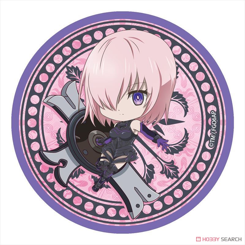 Fate/Grand Order - Divine Realm of the Round Table: Camelot Puchichoko Rubber Mat Coaster [Mash Kyrielight] (Anime Toy) Item picture1