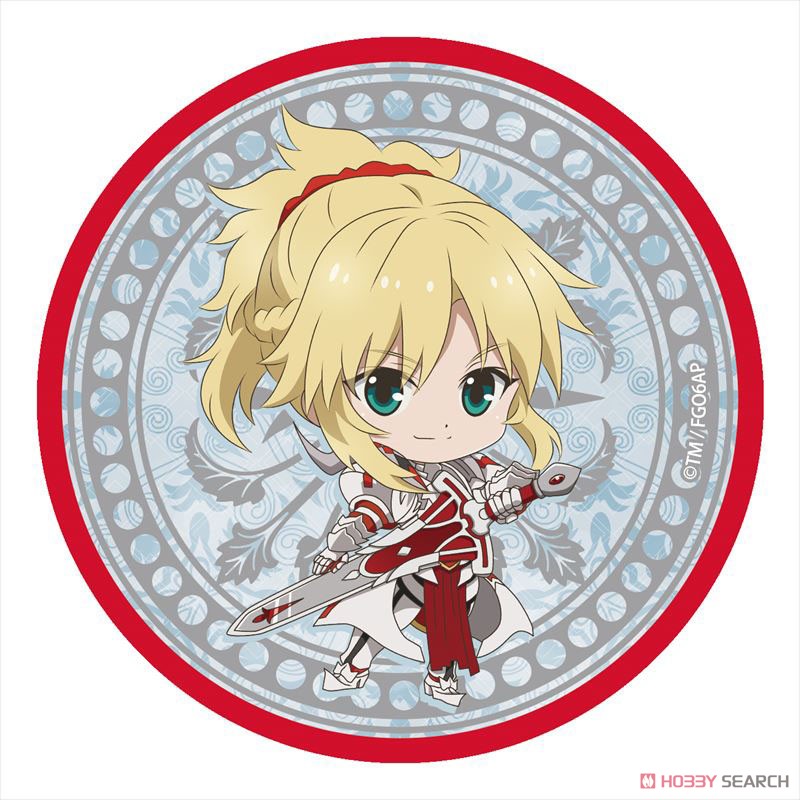 Fate/Grand Order - Divine Realm of the Round Table: Camelot Puchichoko Rubber Mat Coaster [Mordred] (Anime Toy) Item picture1