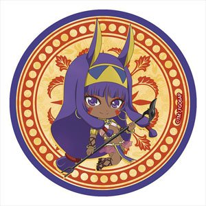 Fate/Grand Order - Divine Realm of the Round Table: Camelot Puchichoko Rubber Mat Coaster [Nitocris] (Anime Toy)