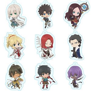 Fate/Grand Order - Divine Realm of the Round Table: Camelot Puchichoko Trading Acrylic Key Ring Vol.1 (Set of 9) (Anime Toy)