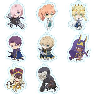 Fate/Grand Order - Divine Realm of the Round Table: Camelot Puchichoko Trading Acrylic Key Ring Vol.2 (Set of 8) (Anime Toy)