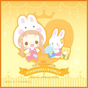 The Idolm@ster Cinderella Girls Mini Towel Sanrio Characters Nina Ichihara (Anime Toy)
