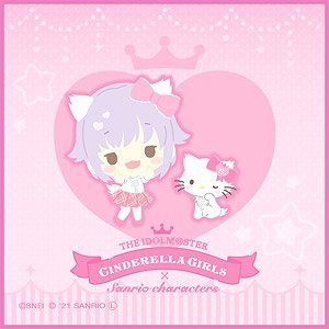 The Idolm@ster Cinderella Girls Mini Towel Sanrio Characters Sachiko Koshimizu (Anime Toy)