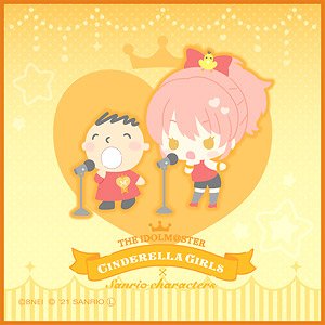 The Idolm@ster Cinderella Girls Mini Towel Sanrio Characters Mika Jougasaki (Anime Toy)