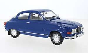 Saab 96 V4 1971 Blue (Diecast Car)