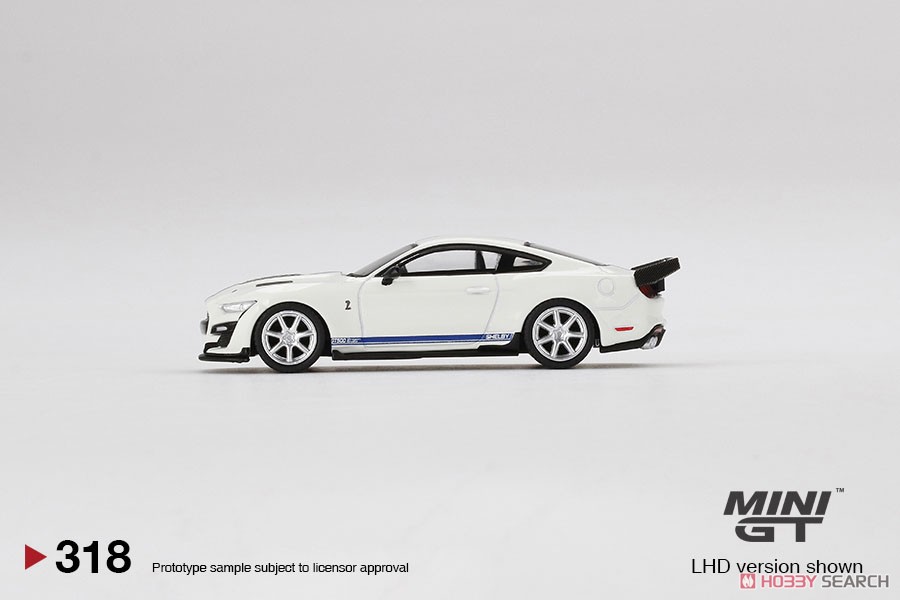 シェルビー GT500 ドラゴンスネーク コンセプトオックスフォードホワイト (左ハンドル) (ミニカー) 商品画像3