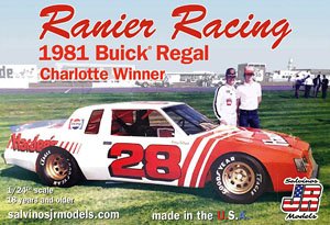 NASCAR `81 Charlotte Winner Buick Regal `Bobby Allison` #28 Ranier Racing (Model Car)