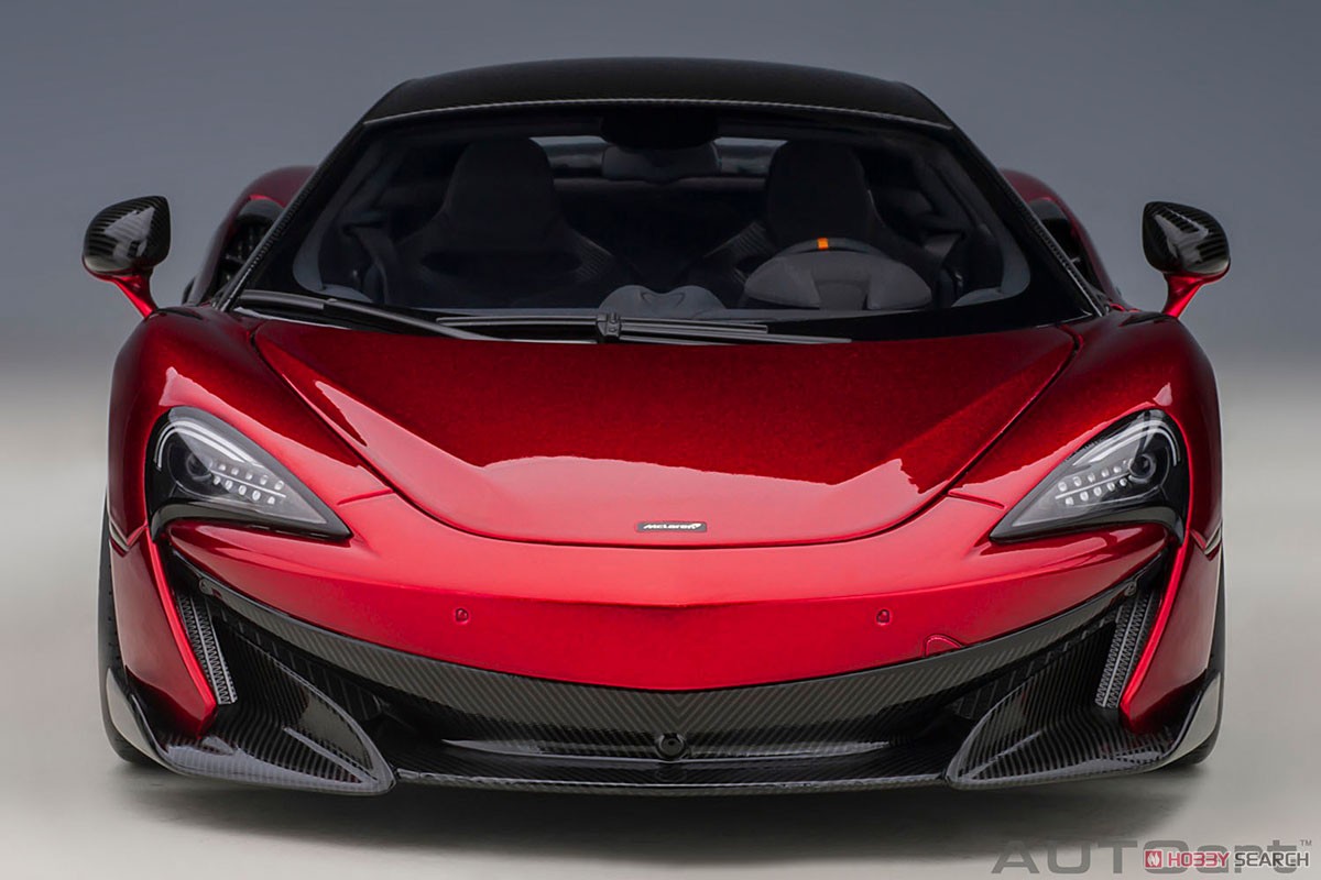 McLaren 600LT (Red Metallic / Carbon Roof) (Diecast Car) Item picture5