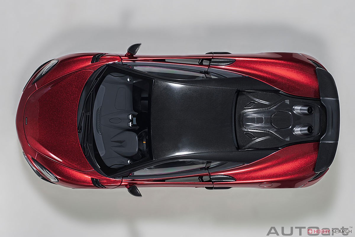 McLaren 600LT (Red Metallic / Carbon Roof) (Diecast Car) Item picture7