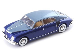 イソッタ フラスキーニ 8C モンテローザ ザガート 1947 ダーク/ライトブルー (ミニカー)