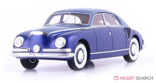 イソッタ フラスキーニ 8C モンテローザ ザガート 1947 ダーク/ライトブルー (ミニカー) 商品画像5