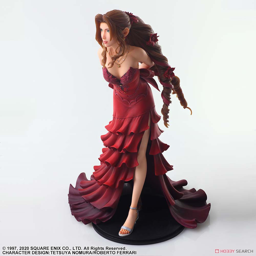 Final Fantasy VII Remake Static Arts Aerith Gainsborough -Dress Ver.- (PVC Figure) Item picture2