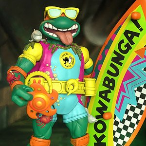 Teenage Mutant Ninja Turtles TMNT Wave 6/ Sewer Surfer Mike Ultimate 7inch Action Figure (Completed)