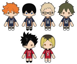Haikyu!! Chokotto Rubber Collection A (Set of 6) (Anime Toy)