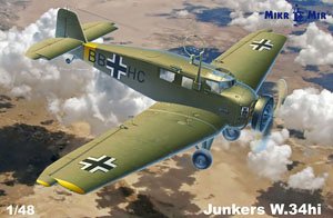 Junkers W.34hi (Plastic model)