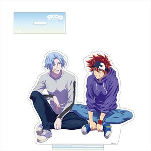 SK8 the Infinity Especially Illustrated Big Acrylic Stand (Reki & Langa) (Anime Toy)
