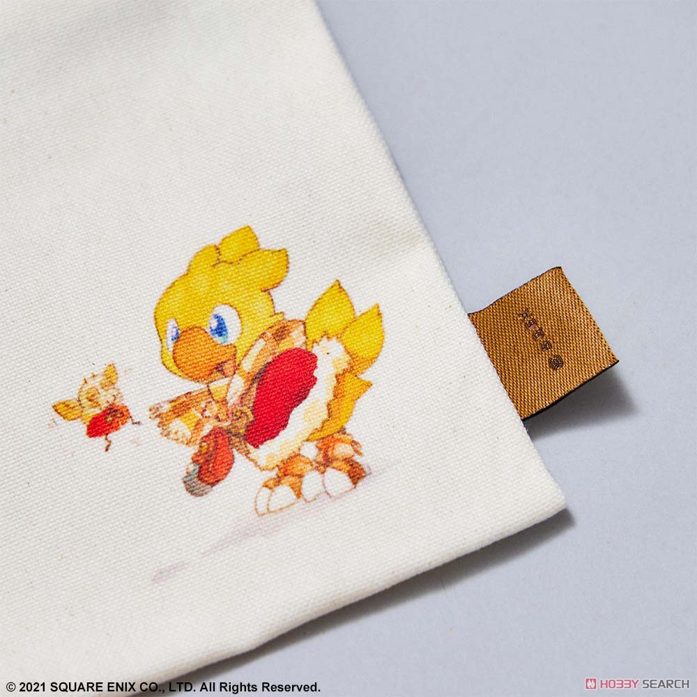 Final Fantasy Picture Book Chocobo & Flying Ship Pouch (Anime Toy) Item picture4