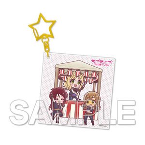 Love Live! Sunshine!! Acrylic Key Ring Aqours Riko & Hanamaru & Mari [11] (Anime Toy)