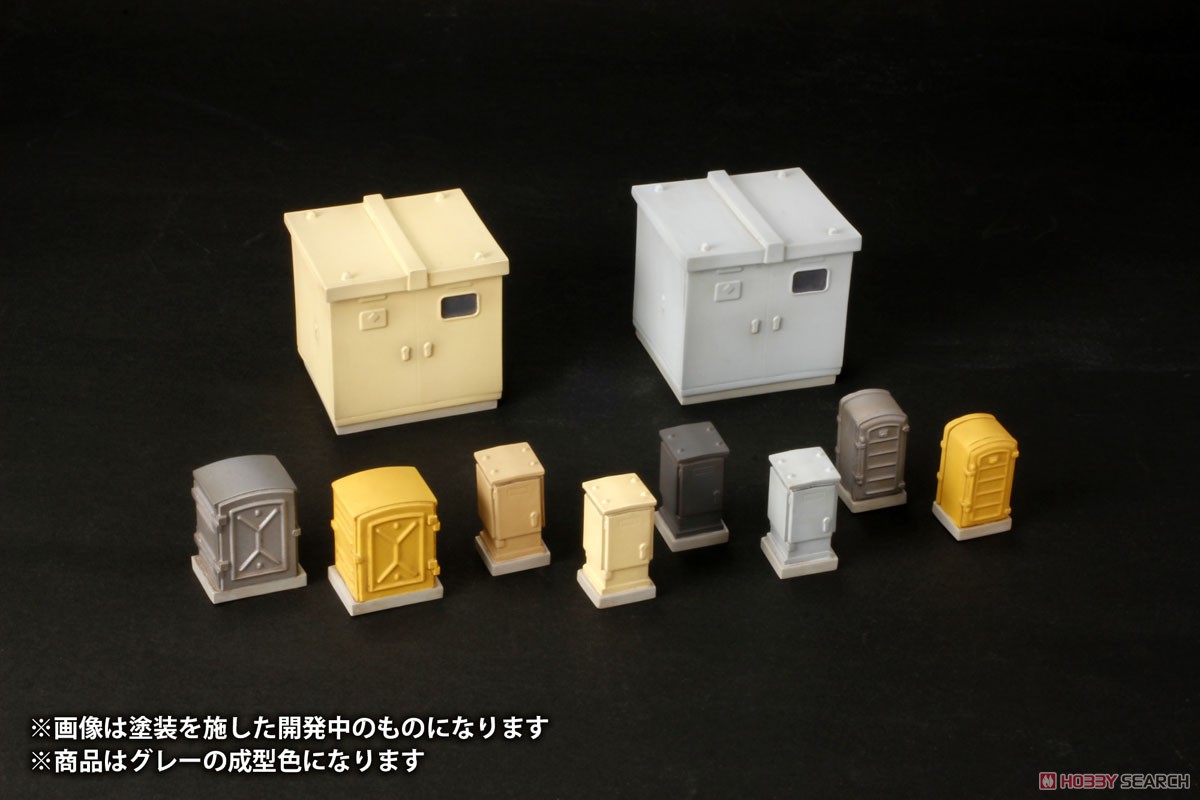 16番(HO) プラキット 継電箱 / キュービクル (組み立てキット) (鉄道模型) 商品画像2