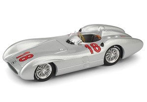 メルセデス・ベンツ W196C 1954年フランス GP 優勝 #18 Fangio (ミニカー)