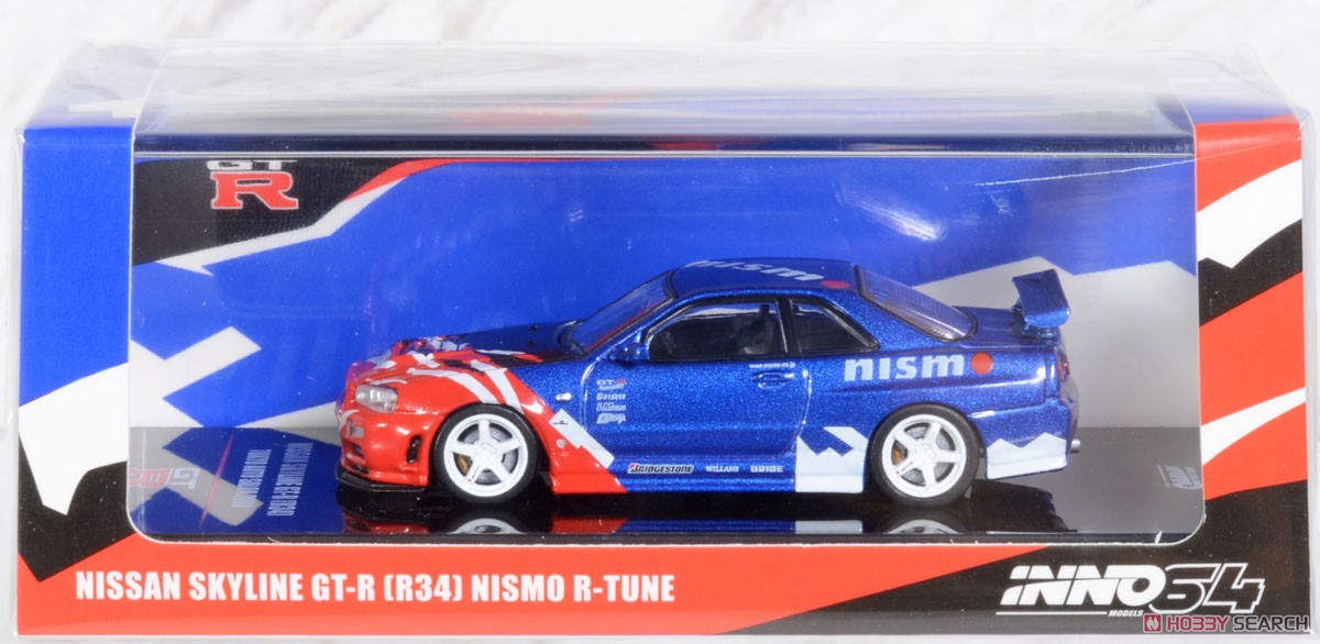 スカイライン GT-R (R34) NISMO R-TUNE Concept 東京オートサロン 2000 (ミニカー) パッケージ1