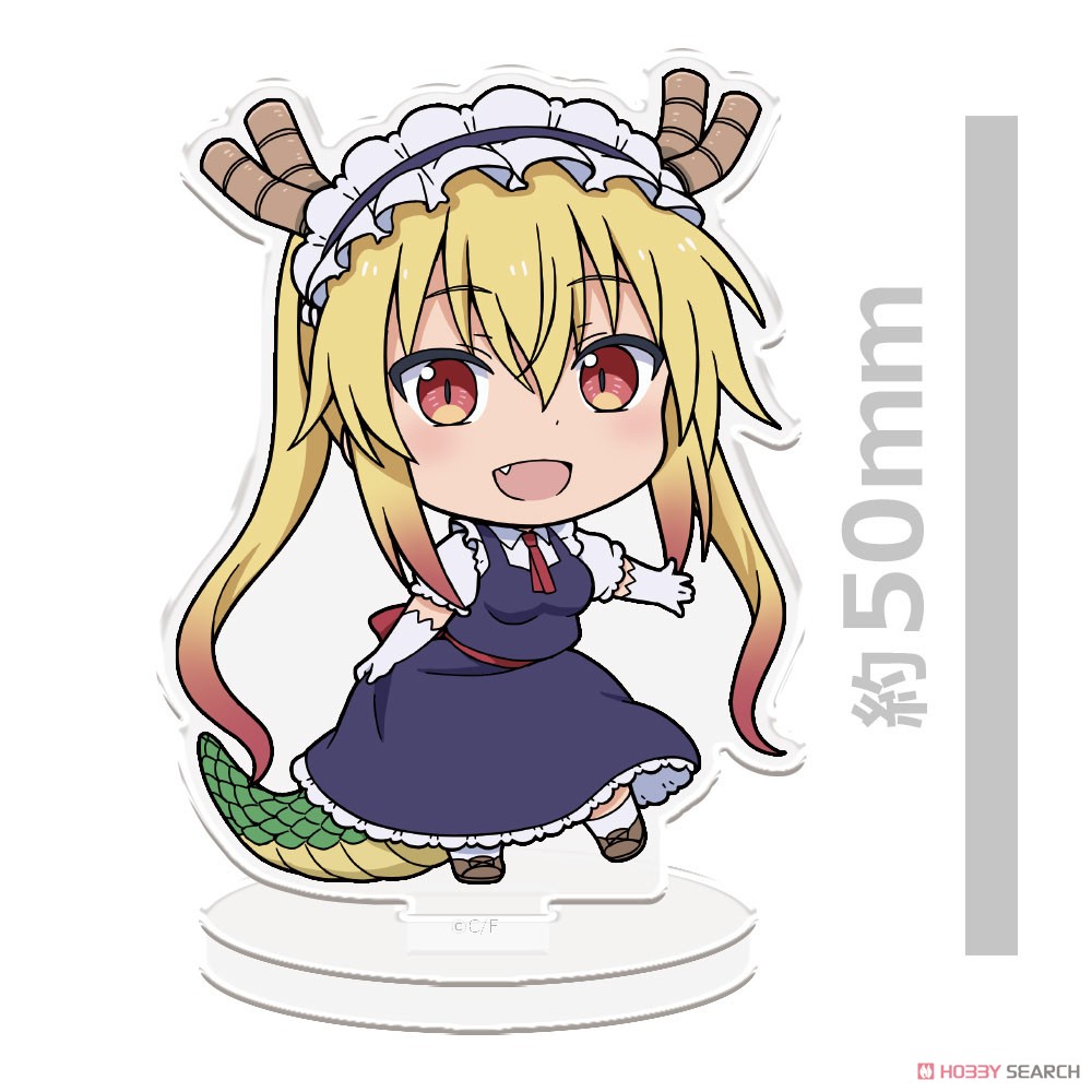 Miss Kobayashi`s Dragon Maid Acrylic Stand Collection (Set of 6) (Anime Toy) Item picture2