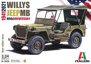 アメリカ軍 1/4トン 4×4トラック 80周年記念 (プラモデル)