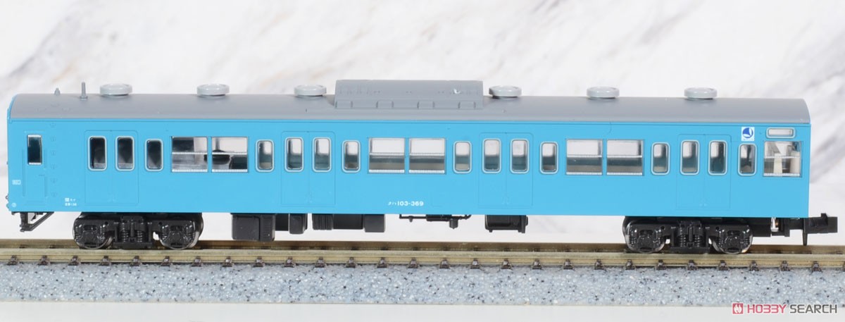 Series 103 `Sky Blue` Four Car Set (Basic 4-Car Set) (Model Train) Item picture2