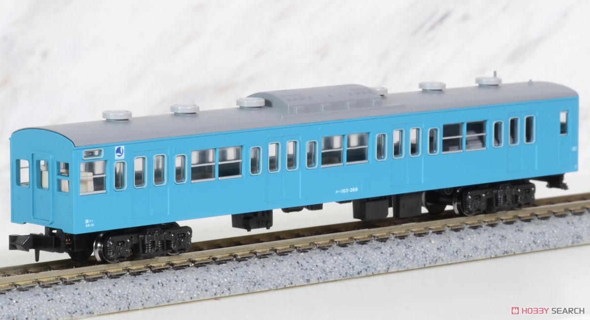 Series 103 `Sky Blue` Four Car Set (Basic 4-Car Set) (Model Train) Item picture4