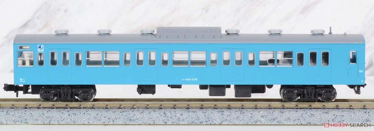 Series 103 `Sky Blue` Four Car Set (Basic 4-Car Set) (Model Train) Item picture7