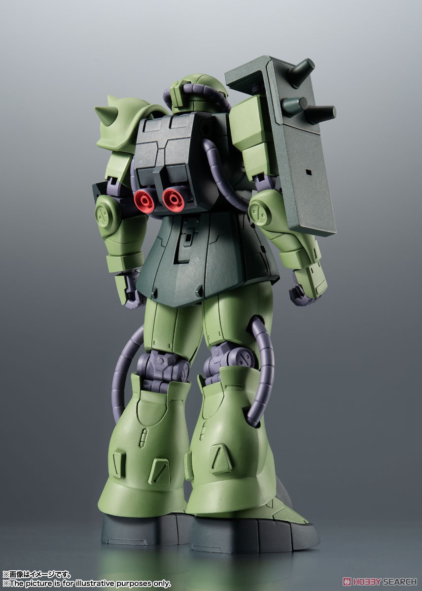 Robot Spirits < Side MS > MS-06JC Ground Type Zaku II Type JC Ver. A.N.I.M.E. (Completed) Item picture2