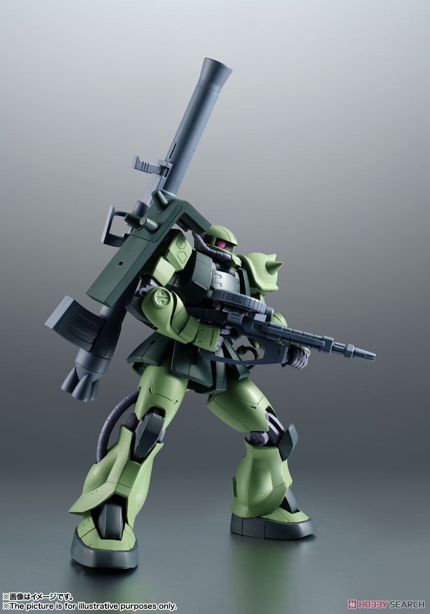 ROBOT魂 ＜ SIDE MS ＞ MS-06JC 陸戦型ザクII JC型 ver. A.N.I.M.E. (完成品) 商品画像8