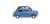 (HO) Fiat 600 - Brilliant Blue (Model Train) Item picture1