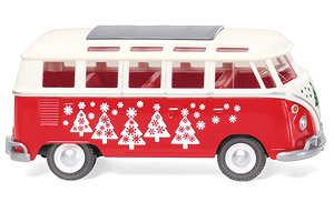 (HO) VW T1 サンババス `クリスマスブーリー` (鉄道模型)