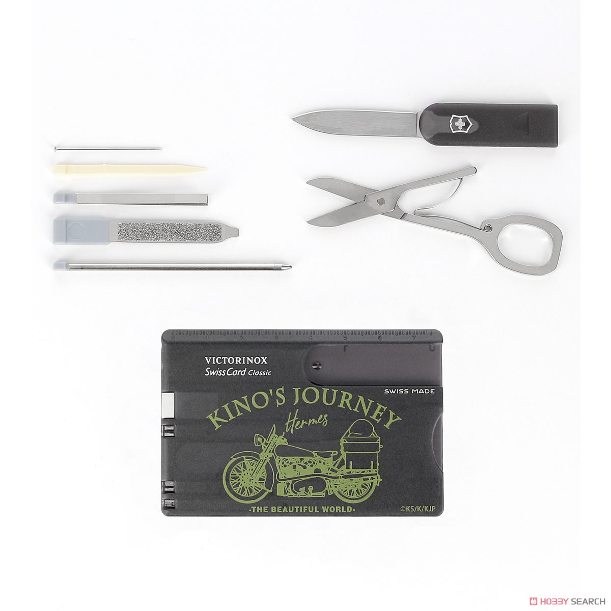 Kino`s Journey: the Beautiful World the Animated Series Victorinox Hermes Swiss Card (Anime Toy) Item picture3