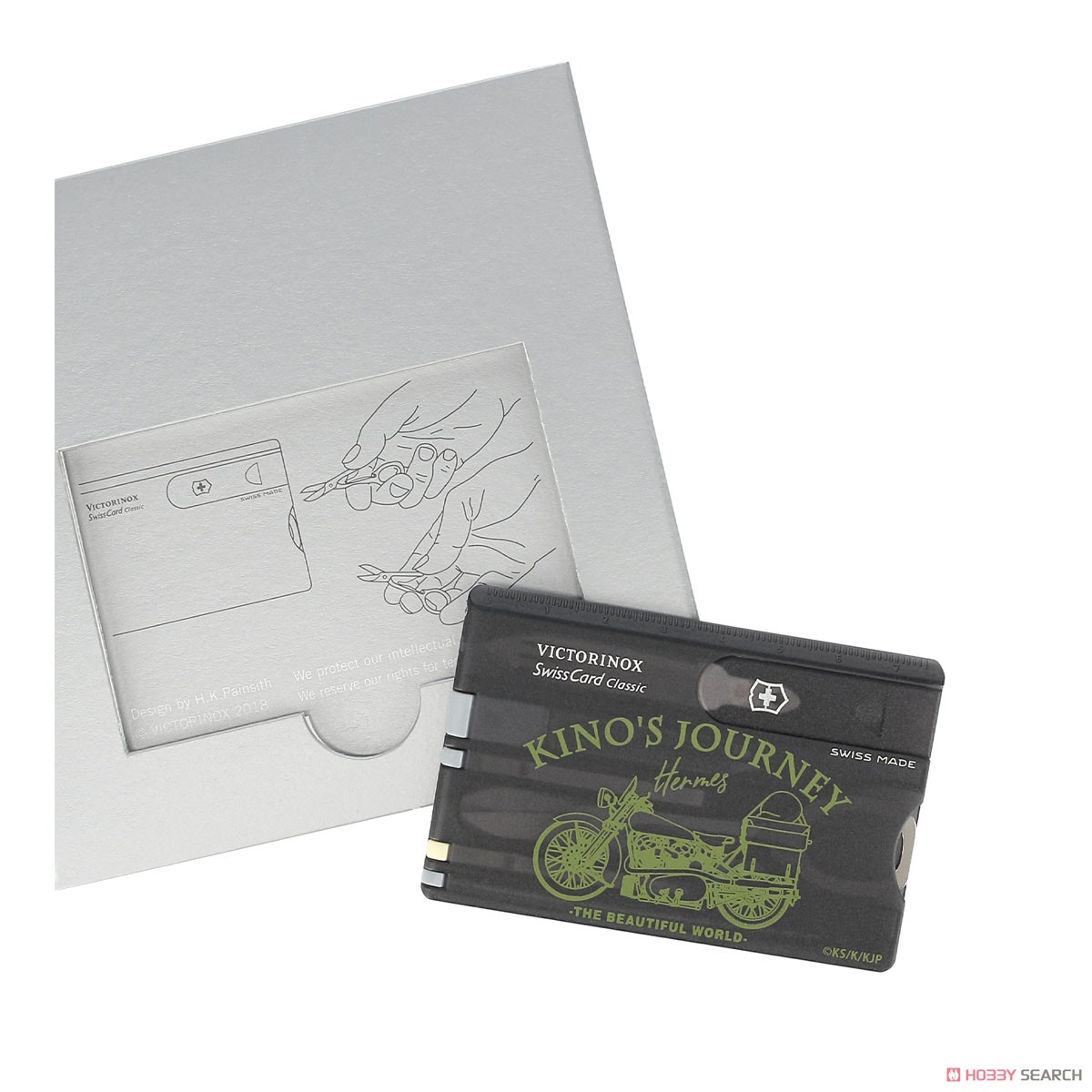 Kino`s Journey: the Beautiful World the Animated Series Victorinox Hermes Swiss Card (Anime Toy) Item picture5
